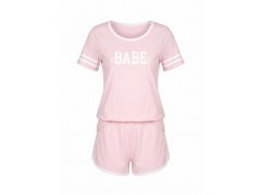 Pyžamo Babe Short Pink - Aruelle 4