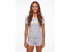 Babe Short Grey pyžamo - Aruelle 5