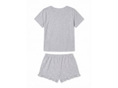Pyžamo Hearty Short Grey - Aruelle 5