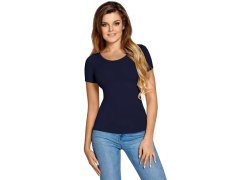 Halenka Carla s krátkým rukávem Navy Blue - Babell 1