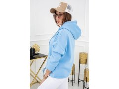Mikina Noemi WJ8890 Baby Blue - Vittoria Ventini 4