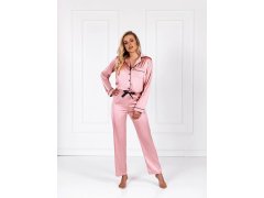 Pyžamo Classic Look Pink - Momenti Per Me 8