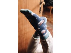 Ponožky Sněhuláci 079-244 Melange Grey - Více 4