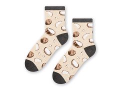 Ponožky 159-092 Melange Light Beige - Steven 3