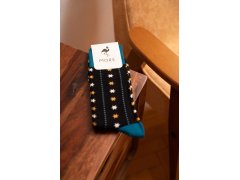 Ponožky Stars 051-102 Black - Více 3