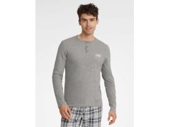 Pyžamo Usher 40946-90X Grey melange - Henderson 1