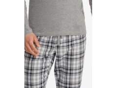 Pyžamo Usher 40946-90X Grey melange - Henderson 2