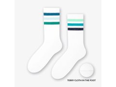 Ponožky Sport 081-009 White-Maritime - Více 4