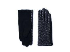 Rukavice Herringbone Soft Black - Art of Polo 1