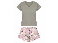 Pyžamo Nicola 1/2 Olive - Donna 2