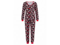 Pyžamo Santi Long Black - Donna 4