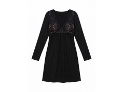 Košile Silvana Long Black - Donna 2