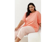 Pyžamo Eloise 3376 Peach - Taro 1
