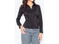 Košilka Rachel M021 Black - Figl 4