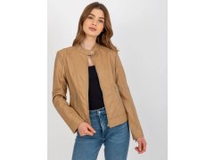 Dámská krátká bunda NM DE KR HX 2838.95P Hnědá velbloud - FPrice