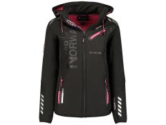 Geographical Norway Reine softshellová bunda W WU8182F/GNO-BLACK-PINK