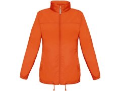 B&C Sirocco /women Dámská větrovka bez podšívky 01.0902 orange
