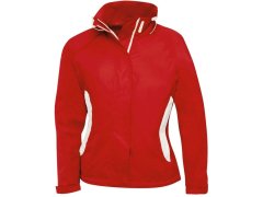B&C Sparkling /women Dámská jachtařská bunda 01.0910 red/white