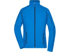 Daiber JN 596 Dámská strukturovaná fleecová bunda 02.0596 aqua/navy