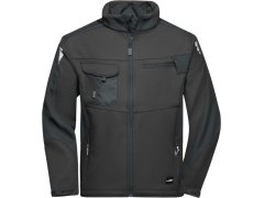 Daiber JN 844 Pracovní letní softshellová bunda - Strong 02.0844 black/black