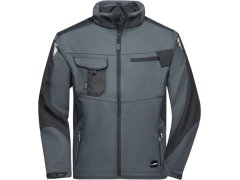 Daiber JN 844 Pracovní letní softshellová bunda - Strong 02.0844 carbon/black