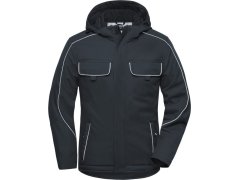 Daiber JN 886 Pracovní softshellová polstrovaná bunda - Solid 02.0886 carbon