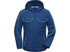 Daiber JN 886 Pracovní softshellová polstrovaná bunda - Solid 02.0886 dark royal