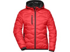 Daiber JN 1155 Dámská prošívaná bunda 02.1155 red/black