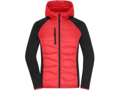 Daiber JN 1329 Dámská hybridní bunda 02.1329 red/black