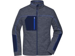 Daiber JN 1817 Dámská pletená fleecová bunda 02.1817 navy melange/navy/royal