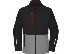 Daiber JN 1886 3-vrstvá softshellová bunda 02.1886 black/metal grey
