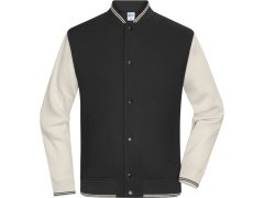Daiber 8044 College bunda z bio bavlny 02.8044 black/sandstone