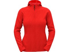 Stedman Lux Knit Fleece Jacket Women Dámská pletená fleecová bunda s kapucí 05.5560 scarlet red heather