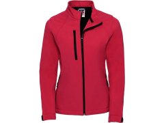 Russell Athletic 140F Dámská 3-vrstvá softshellová bunda 10.140F classic red