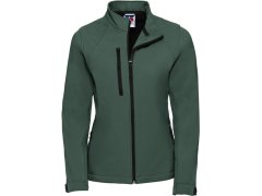 Russell Athletic 140F Dámská 3-vrstvá softshellová bunda 10.140F bottle green