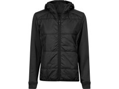 Tee Jays TJ 9113 Dámská hybridní strečová bunda s kapucí 18.9113 black/black