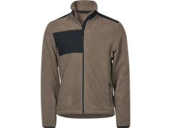 Tee Jays TJ 9120 Fleecová bunda "Mountain" 18.9120 clay/black
