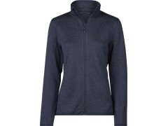 Tee Jays TJ 9616 Dámská melanžová pletená fleecová bunda 18.9616 navy melange