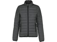 Kariban K 6121 Lehká dámská prošívaná bunda 20.6121 marl dark grey