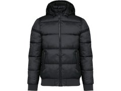 Kariban K 6166 Bunda ripstop s&nbsp;kapucí 20.6166 black