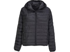 SOL´S Stream Jacket Women Lehká dámská prošívaná bunda s&nbsp;kapucí 25.4445 black