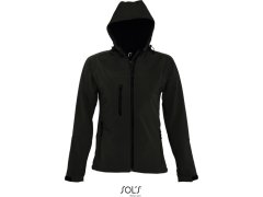 SOL´S Replay Women Dámská 3-vrstvá softshellová bunda s kapucí 25.6802 black