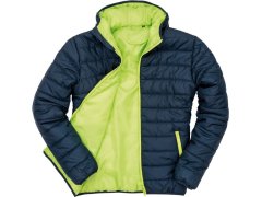 Result R 233M Prošívaná bunda 30.233M navy/lime