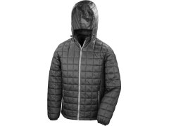 Result R 401X Prošívaná bunda s&nbsp;kapucí 30.401X black/phantom grey