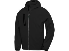 Result R 909X Unisex 3-vrstvá softshellová bunda s&nbsp;kapucí 30.909X black/black