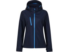 Regatta TRA 702 Dámská 3-vrstvá softshell bunda "Venturer" 36.A702 navy/french blue