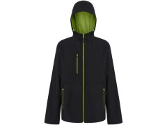 Regatta TRA 705 2-vrstvá softshellová bunda "Navigate" 36.A705 black/lime green
