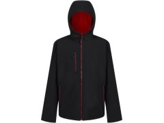 Regatta TRA 705 2-vrstvá softshellová bunda "Navigate" 36.A705 black/classic red