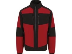 Regatta TRA 753 2-vrstvá softshellová bunda "E-volve" 36.A753 classic red/black