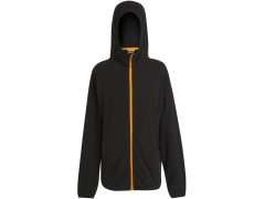 Regatta TRF 690 Fleecová bunda structure s kapucí "Navigate" 36.F690 black/orange pop